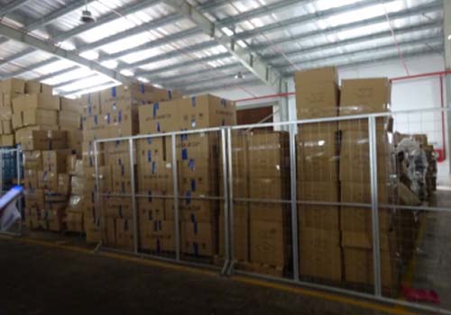 Material warehouse A