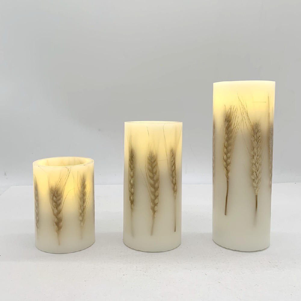 Wheat LED Candle